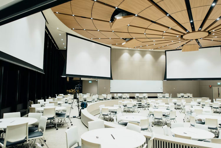 Corporate event and conference arrangement